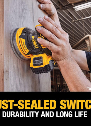 DEWALT 20V MAX Orbital Sander, Tool Only (DCW210B)