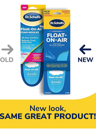 Dr. Scholl's® Float-On-Air® Comfort Insoles, Women, 1 Pair, Full Length