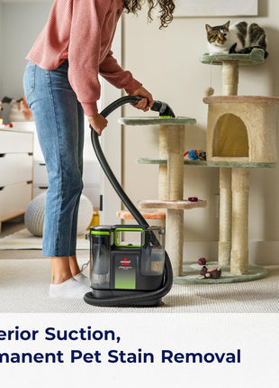 BISSELL Little Green Max Pet Portable Carpet Cleaner, 3860