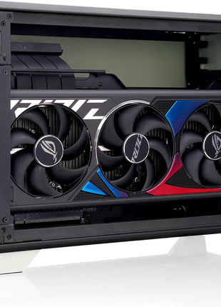 Thermaltake TR100 SFF Chassis; mITX Support; 18.9 Liters; PCIe 4.0 Riser Cable Included; 360mm GPU Clearance; 280mm Radiator Support; Removable PCIe Bracket; Matcha Green; CA-11A-00SENN-00