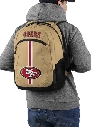 FOCO San Francisco 49ers NFL Action Backpack