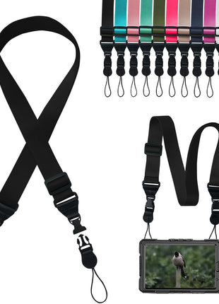 Gowjaw Adjustable Shoulder Strap:Comfortable for iPad Strap Nylon Neck Lanyard for iPad/Samsung Tablet Case,Camera Binocular Crossbody Laptop Luggage Bag