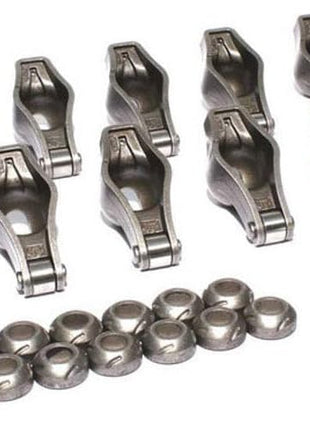 COMP Cams 1442-16 Magnum Roller Rocker Arm Set w/ 1.6 Ratio for AMC, Ford and Oldsmobile 3/8 inch Stud