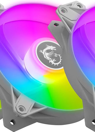 MSI MPG F120 ARGB-3W - 1200 RPM, 120mm, Anit-Vibration ARGB Fans