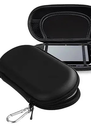 OSTENT Protect Hard Travel Carry Guard Shell Case Cover Bag Pouch for Sony PS Vita PSV Color Black