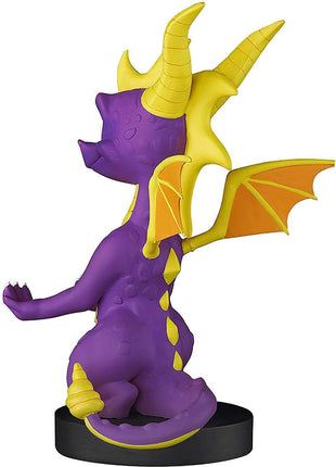 Exquisite Gaming Spyro the Dragon Controller Holder & Phone Stand, 8 in Cable Guys Licensed Figure