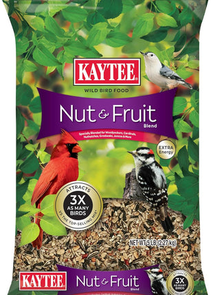 Kaytee Nut & Fruit Wild Bird Seed, 5 lb