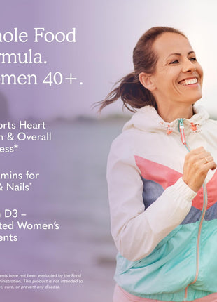 Garden of Life Multivitamin for Women 40 Plus, Organics Womens Vitamins, Hormone & Breast Health Support Blend, Vegan, 120 Tablets | Organic Womens Vitamins, Hormone & Breast Health Support Blend
