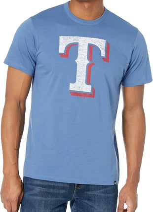 47 Men's MLB Team Distressed Primary Logo Baseball T-Shirt