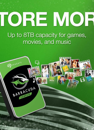 SEBKO HD Seagate ST2000DM008 Barracuda 2TB 3.5  SATA III