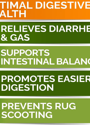 Omega 3 + Vet Strength Dog Probiotics Bundle - Allergy &Itch Relief Skin & Coat Supplement - 1 Billion CFU + Digestive Enzymes - Diarrhea, Gas, Constipation, Upset Stomach Relief - 300ct - Made in USA