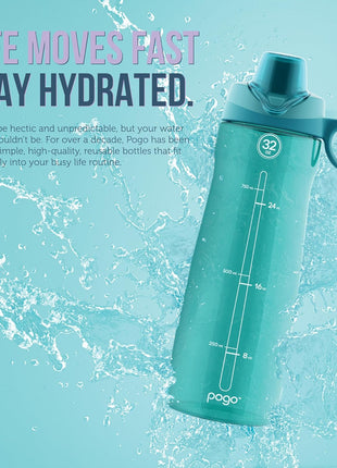 Pogo BPA-Free Tritan Plastic Water