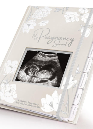 Pregnancy Journal, Pregnancy Announcements, 80 Pages Hard Cover Book (Clay) | Baby Books For Mom To Be Gift, Baby Memory Book Keepsake, Gender Reveal Gifts For New Moms, Shower & Registry