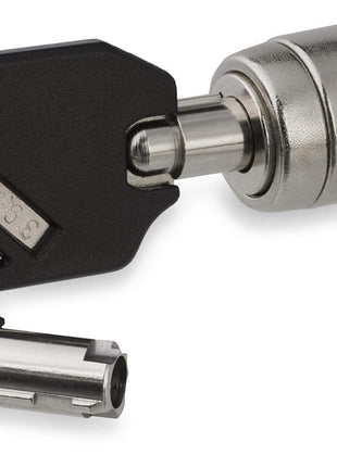 StarTech.com Keyed Cable Lock - Push-to-Lock Button - 2 m (6.5') Steel Cable - Locking Cable for Laptop - Computer Security Cable Lock (LTLOCKKEY)