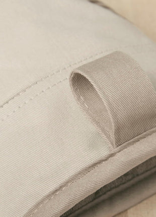 KitchenAid Beacon Two-Tone Non-Slip Mini Oven Mitt Set, Milkshake Tan/Beige, 5.5"x8", 2 Piece