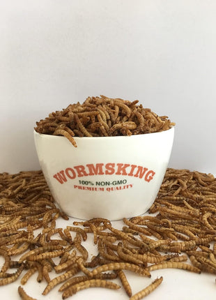 5LB Dried Black Soldier Fly Larvae, More Calcium Than Dried Mealworms, High Protein Chicken Feed,Duck Food, BSFL, Duck Treats