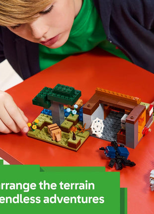 LEGO Minecraft The Armadillo Mine Expedition Toy Figures and Playset - Building Minecraft Toy for Kids, Boys and Girls, Ages 8+ - with Gaming Figures for Pretend Play - Gift Idea for Birthdays - 21269