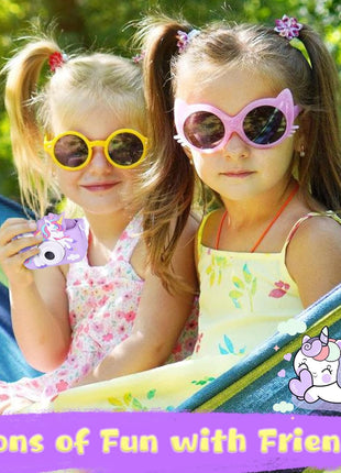 Unicorn Toys Camera for Kids Girls Age 3-8, Purple | Toddler Kids Digital Camera, Christmas Birthday Gifts for 3-8 Years Old Girl, 1080P HD Selfie Video Camera with 32GB SD Card