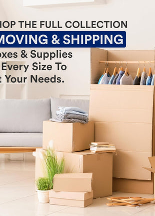 BOX USA Moving Boxes Medium 18 inchL x 14 inchW x 12 inchH 10-Pack | Corrugated Cardboard Box for Shipping, Mailing, Packing, Packaging and Storage 18x14x12