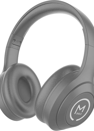 Morpheus 360 Comfort Plus Wireless Over-Ear Headphones - Bluetooth Headset with Microphone - 10H Playtime - HP6500G (Grey)