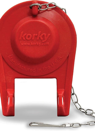 Korky Ultra Standard 2-Inch Universal Toilet Flapper - Long Lasting Rubber - Easy to Install - Made in USA, 100BP