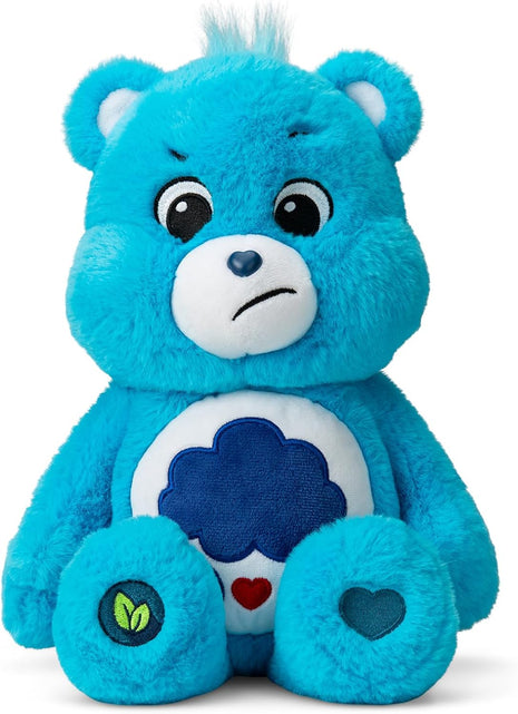 Care Bears 14" Grumpy Bear - Blue Plushie for Ages 4+ – Perfect Stuffed Animal Holiday, Birthday Gift, Super Soft and Cuddly – Good For Girls and Boys, Employees, Collectors