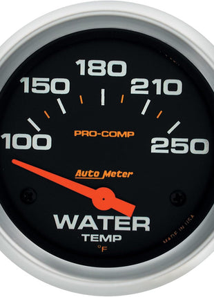 AUTO METER 5437 Pro-Comp Electric Water Temperature Gauge , 2 5/8 inch