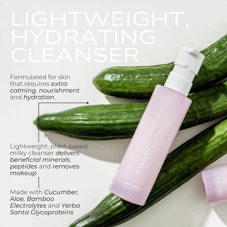 Fitglow Beauty Calm Cleanser Gentle Milky Face Cleanser, 120ml
