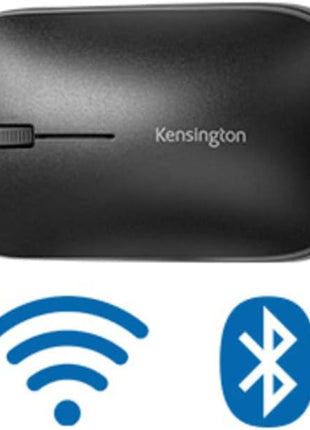 Kensington SureTrackTM Dual Wireless Mouse- Black (K75298WW) | Bluetooth and 2.4GHz connection, pairs with multiple devices, reliable everyday use
