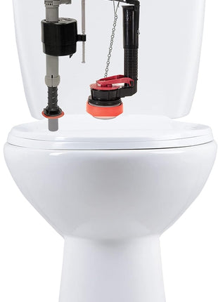 Fluidmaster K-400H-021-P8 PerforMAX 2-Inch Everything Toilet Repair Kit, Multicolor