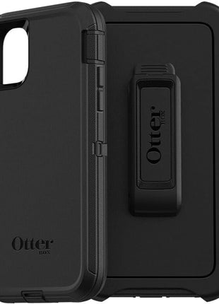 OtterBox iPhone 11 Defender Series Case - Black, Rugged & Durable, with Port Protection, Includes Holster Clip Kickstand