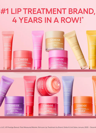 LANEIGE Lip Sleeping Mask: Korean Overnight Treatment For Dry Lips | Hydrating & Nourishing Overnight Lip Treatment Mask with Vitamin C, Shea & Murumuru Seed Butter