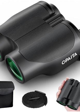 Compact Binoculars for Adults High Powered - OPAITA 20x32 Small Binoculars for Adults Kids with Low Light Vision for Hunting Cruise Ship Travel Concert Hiking