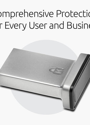 Kensington VeriMarkTM Gen2 USB-A Fingerprint Key Reader - Windows Hello & Windows Hello for Business, Tap and Go, Anti-Spoofing (K64704WW)