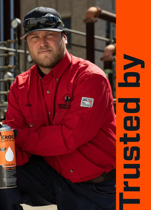 Kroil Original Penetrating Oil (Aerosol Spray-16.5oz Can-Single) | Penetrant for Rusted Bolts, Metal, Hinges, Chains, Moving Parts | Rust, Corrosion Inhibitor (KS162)