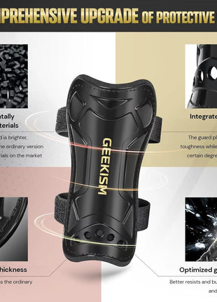 Soccer Shin Guards for Youth Kids Toddler, Protective Soccer Shin Pads & Sleeves Equipment - Football Gear for 3 5 4-6 7-9 10-12 Years Old Children Teens Boys Girls