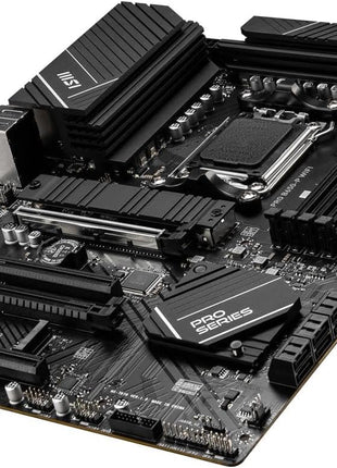 MSI PRO B650-P WiFi ProSeries Motherboard (AMD Ryzen 9000/8000/7000 Series Processors, AM5, DDR5, PCIe 4.0, M.2, SATA 6Gb/s, USB 3.2 Gen 2, HDMI/DP, Wi-Fi 6E, Bluetooth 5.3, 2.5Gbps LAN, ATX)