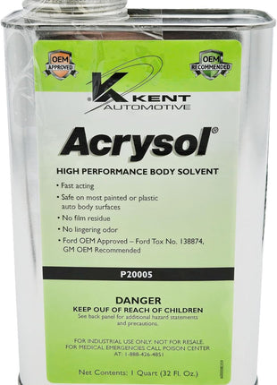 INSTALLBAY P20005 - Kent Spray Products - ACRYSOL 1 QT (INSTALLBAYP20005)