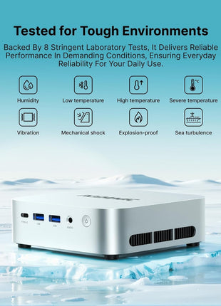 ACEMAGIC Mini Pc Windows 11 Pro, AMD Ryzen 4300U Processor up to 3.7 GHz Mini Computers, 16GB DDR4 256GB SSD, 4K Triple Display WiFi5 BT4.2 VESA Micro Small Pc for Business and Home, Mini Desktop