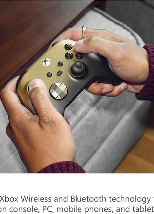 Xbox Wireless Controller Gold Shadow Special Edition for Xbox Series X|S, Xbox One, and Windows Devices
