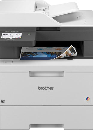 Brother MFC-L3780CDW Wireless Digital Color All-in-One Printer with Laser Quality Output, Single Pass Duplex Copy & Scan | Includes 2 Month Refresh Subscription Trial, Works with Alexa
