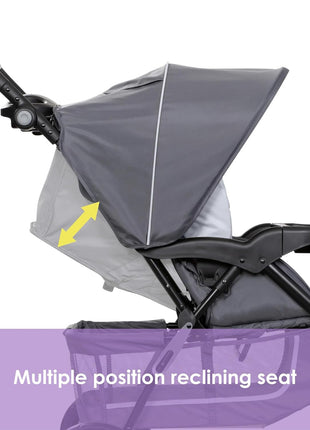 Baby Trend Stroller and EZ-Lift Infant Car Seat, EZ Ride Travel System, Dash Grey