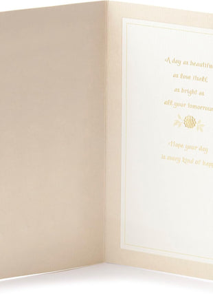 Hallmark Wedding Card (Mr. & Mrs.)