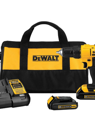 DEWALT 20V Max Cordless Drill/Driver Kit, 2 Batteries and Charger Included (DCD771C2)