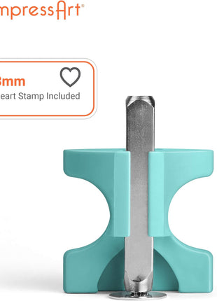 ImpressArt - Simple Strike Metal Stamping Jig, Easy-Grip Stamp Holder for Metal Hand Stamping (3mm)