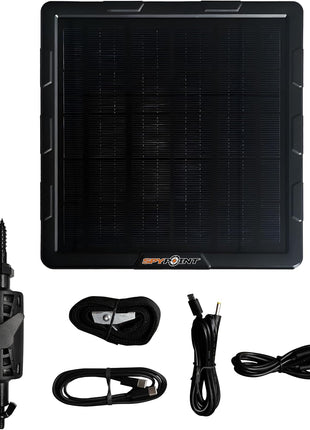 SPYPOINT Solar Panel for Trail Camera with Internal Battery for Outdoor Trail Camera Solar Panel (SPLB-10)