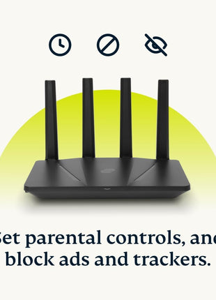 Aircove | Wi-Fi 6 VPN Router for Home | Protect Unlimited Devices | Free 30-Day ExpressVPN Trial | (U.S. & Canada Version)