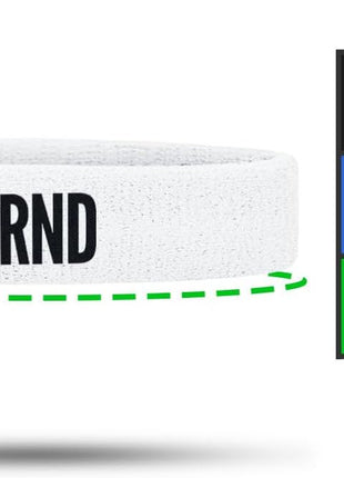 1 Pair Nxtrnd Bicep Bands, Sweat-Absorbent Arm Sweatbands, Football Accessory