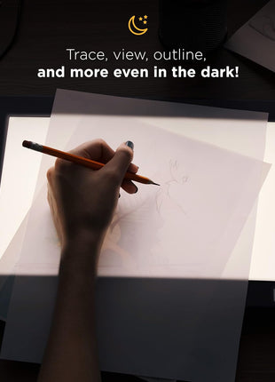 KODAK RODLLP5X4 Light Box, Tracing Light Box, Slide Viewer, White, 5"x4" | 98% Color Restoration, Slides & Negatives, USB or AAA Power, Glare-Free LED for Drawing Board & Tracing, Product Photography