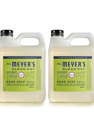 MRS. MEYER'S CLEAN DAY Hand Soap Refill, Lavender Scent, 33 Fl Oz Bottle